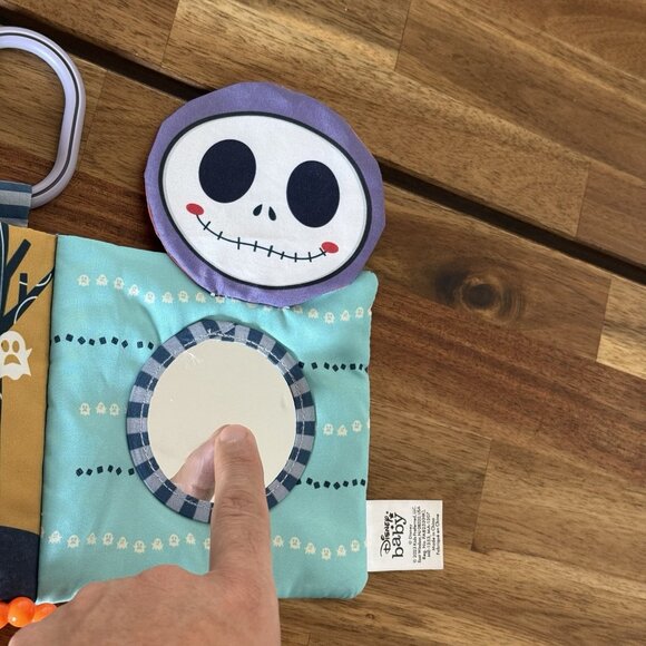 Disney Baby My First Scare The Nightmare Before Christmas Infant Soft Book Toy - Picture 8 of 13